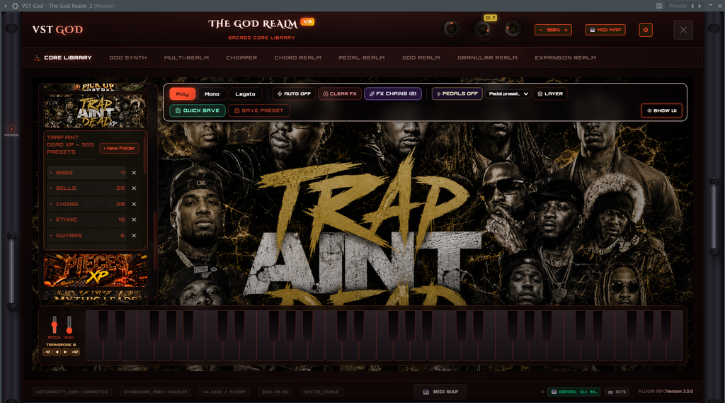 TRAP AINT DEAD (GOD REALM XP & DRUM KIT)