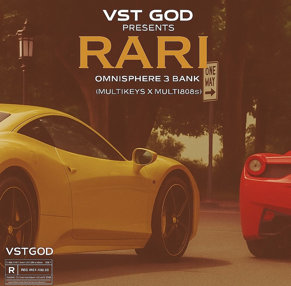 VSTGOD- RARI MULTI-KEY & MULTI-808 (OMNISPHERE 3 BANK)