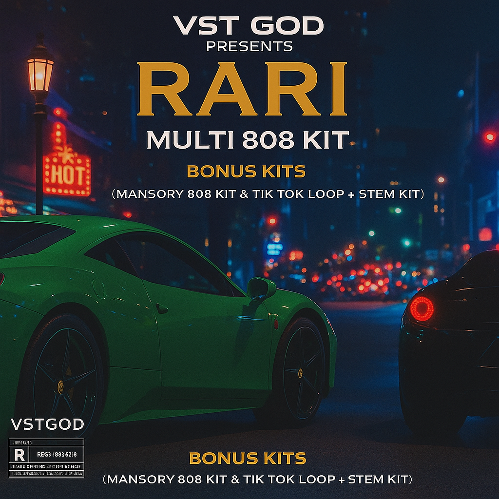 VSTGOD- RARO MULTI-808 ONESHOT KIT